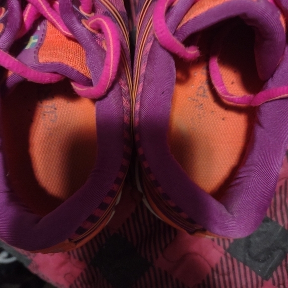 Salming women's shoes sneakers sz 8.5 gently used athletic pink - Picture 6 of 6